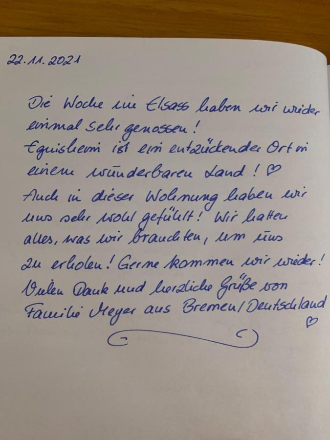 Gite Edelweiss A Eguisheim Buitenkant foto